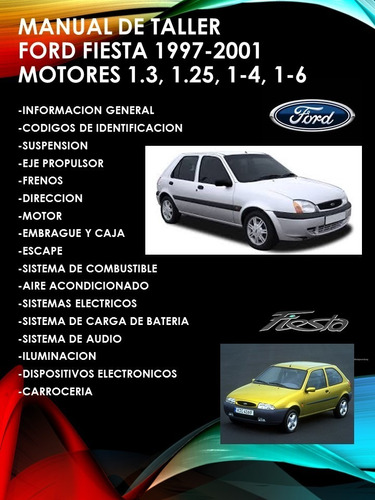 Manual Taller Ford Fiesta  Español (2 Americanos)