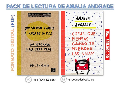 Pack De Lectura: Amalia Andrade