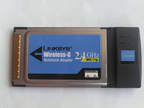 Tarjeta Wireless Notebook Adapter Linksys 2.4 Ghz g