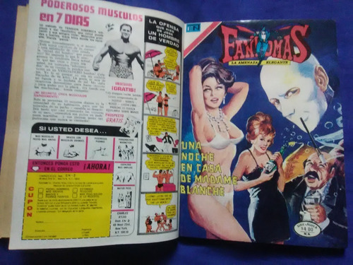 Album 5 Revistas De Comic De Fantomas