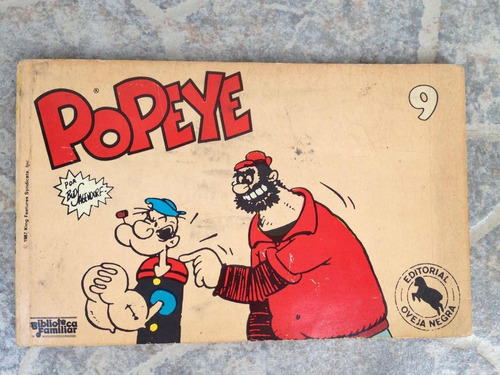 Auténtica Historieta Comics Popeye Año 