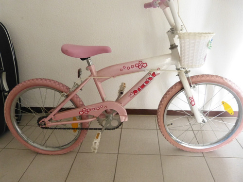 Bicicleta Rin 20 De Niña Color Rosado