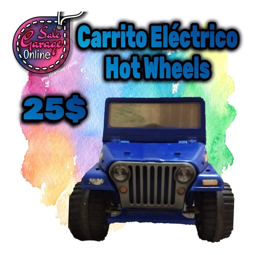 Carrito Eléctrico Hot Wheels