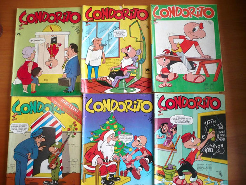 Combo De 6 Revistas Condorito Grande Quincenal