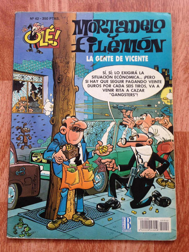 Comics Mortadelo Y Filemón. La Gente De Vicente. N° 42