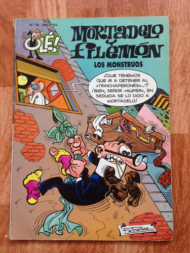 Comics Mortadelo Y Filemón. Los Monstruos. N° 70