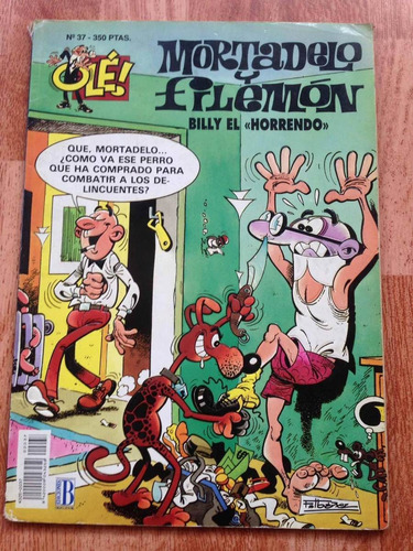 Comics Mortadelo Y Filemon. Billy El Horrendo. N° 37