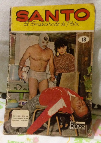 Fascículo #18 De , El Santo El Enmascarado De Plata