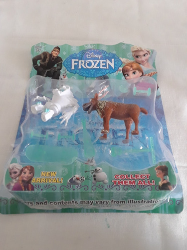 Frozen Set 2 Figuras Muñeca Sven Y Merengue Disney