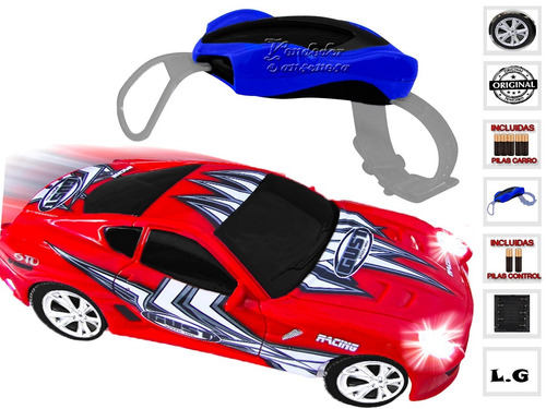 Gran Carro Sports A Control Rem Mouse C/luces 2.4g Diversion