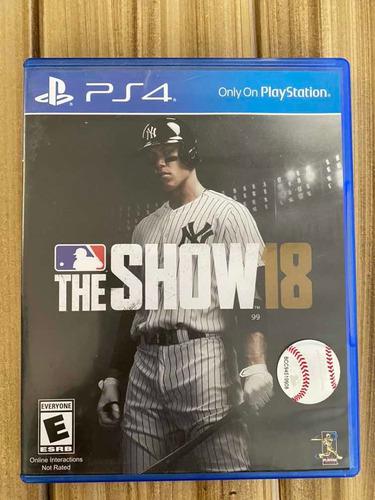 Mlb The Show 18 Ps4