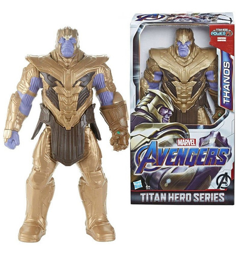 Muñeco Figura Accion Thanos Avengers 30 Cm Hasbro 30 Verdes