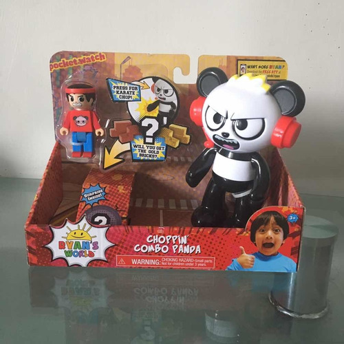 Muñeco Figura De Acción Ryans World Choppin Combo Panda