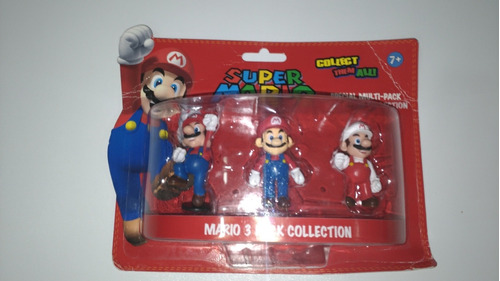 Muñecos - Figuras De Mario BrosPack De 3