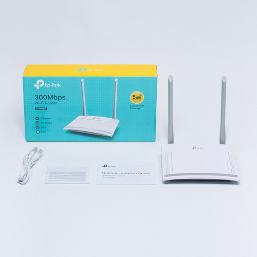 Router Wifi 2 Antenas Potente 300 Mbps Tp-link Tl-wr820n
