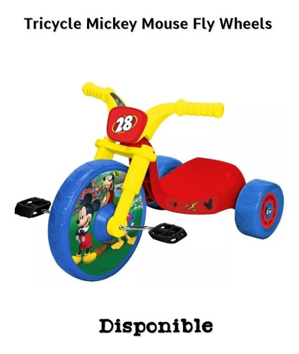 Triciclo Mickey Mouse, 10 Pulgadas Marca Fly Wheels