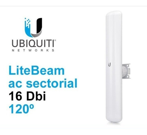 Ubiquiti Antena Sectorial Lite Ap Ac 450mbps 16dbi 120 Grado