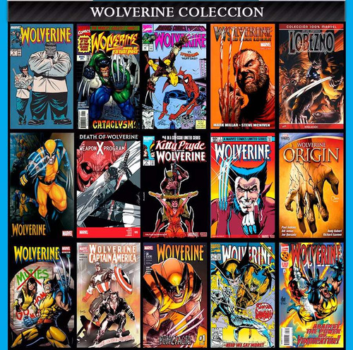 Wolverine Comic Digital Lobezno Español Colección
