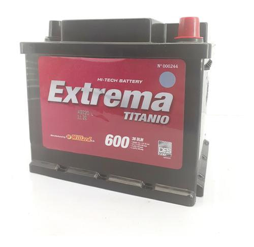 Bateria Acumulador Extrema 600 Amp 36 Dlm