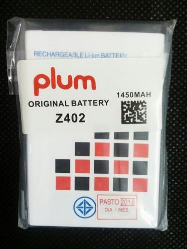 Bateria Pila Plum Z402 Nueva Garantia