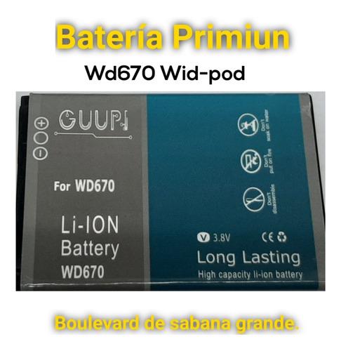 Bateria Wd670 Wii Pod Guupi 8^ Sabana Grande