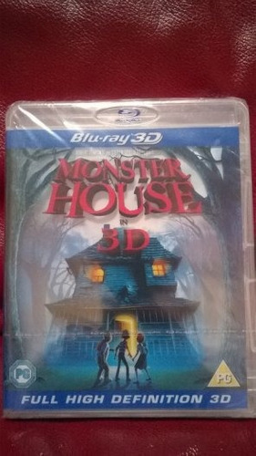 Bluray Original Monster House 3d Nuevo Sellado