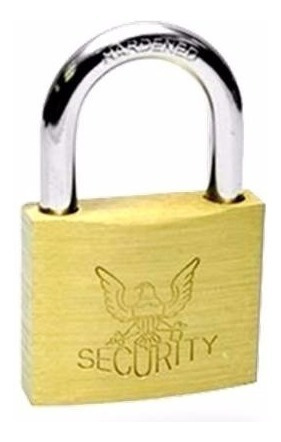 Candado Plano 40mm Original Security Mayor Y Detal 5 Verd