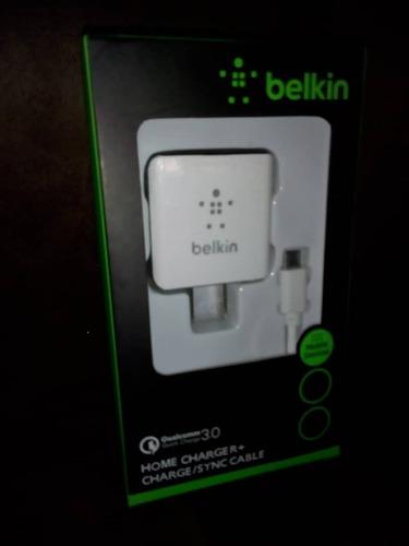 Cargadores Belkin 3.0 Samsung Morotola Htc Hawuei