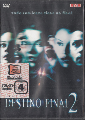 Destino Final 2. Pelicula Original Usado A4