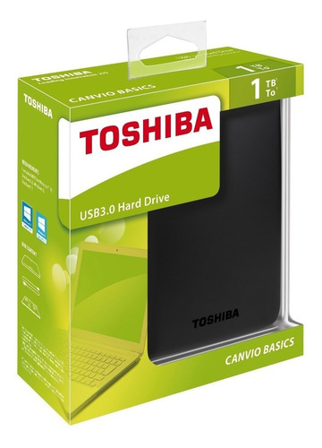 Disco Duro Externo Toshiba 1tb Canvio Basic Tamaño 2,5