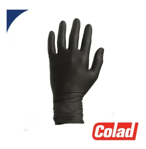 Guantes De Nitrilo Color Negro Talla M L Xl