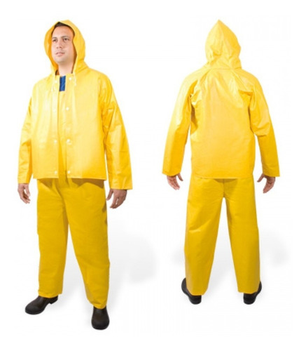 Impermeable Tipo Poncho Y Jaban