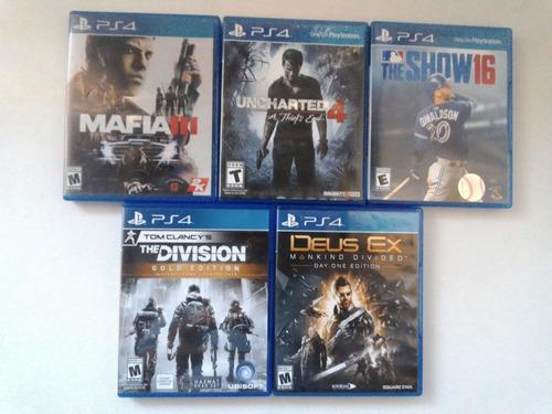 Juegos Ps4 Playstation 4 En Físico