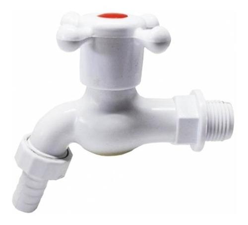 Llave De Agua Plástica Pluma 1/2 Grifo