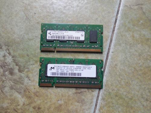 Memoria Ram Ddr2 1gb 2rx16 Laptop Pc2-5300s Lenovo Sl400 500