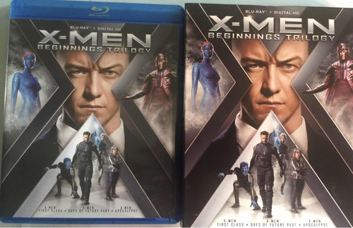 Películas Trilogía X-men (3 Blu-ray Full Hd)
