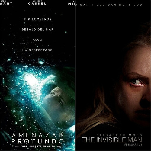 Pelicula El Hombre Invisible Y Amenaza En Lo Profundo Fullhd