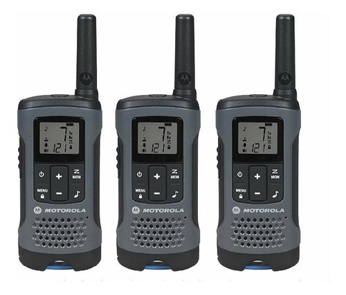 Radio Transmisor Motorola Paquete Kit 3 Unidades T200tp