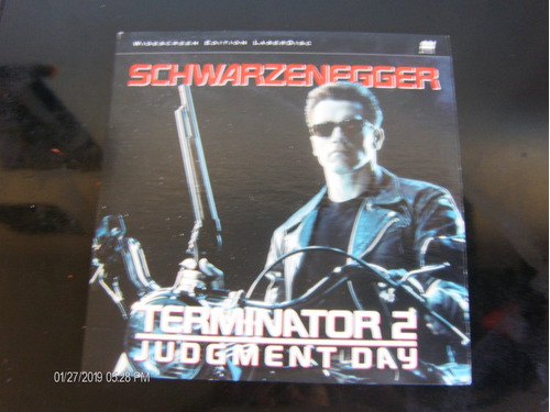 Terminator 2 Jugment Day Laser Disc