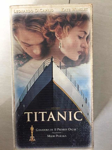 Titanic Película Original En Vhs