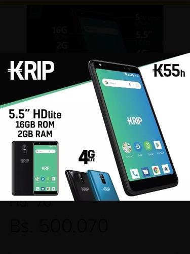 Celular Krip K55h