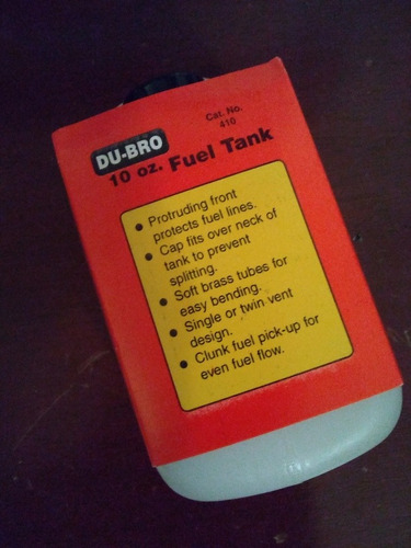 Du-bro 10oz Fuel Tank, Nuevo