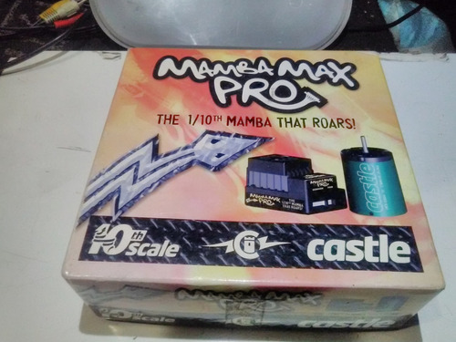 Esc Combo Castle Brushless Mamba Max Pro 1/10
