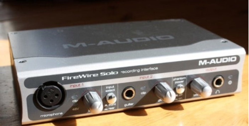 Interface M Audio Firewire Solo Con Su Tarjeta Firewire