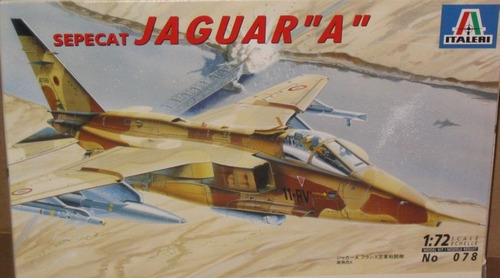 Jaguar A Sepecat (kit Plástico), 1/72. Italeri.