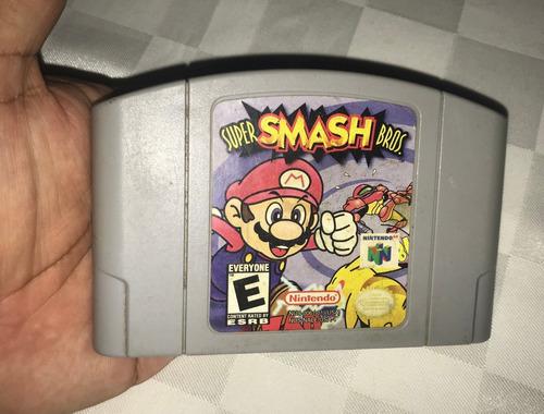Juego Nintendo 64 Super Smash Bros Coleccion Vintage Retro