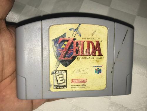 Juego Nintendo 64 Zelda Ocarina Time Coleccion Vintage Retro