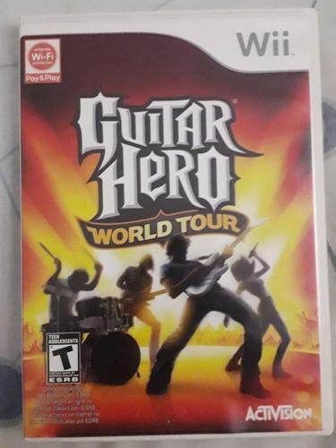 Juego Wii Guitar Hero Original
