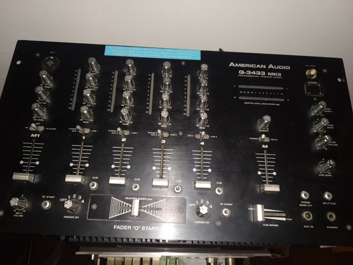 Mezclador Mixer American Audio Mod. Q- Mkii