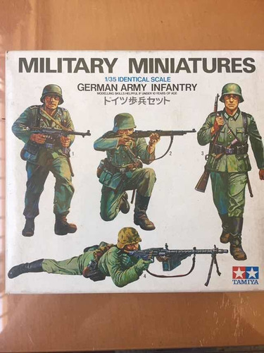 Miniaturas Militares Tamiya German Army Infantry